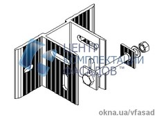 Кронштейны для системы фасадного остекления